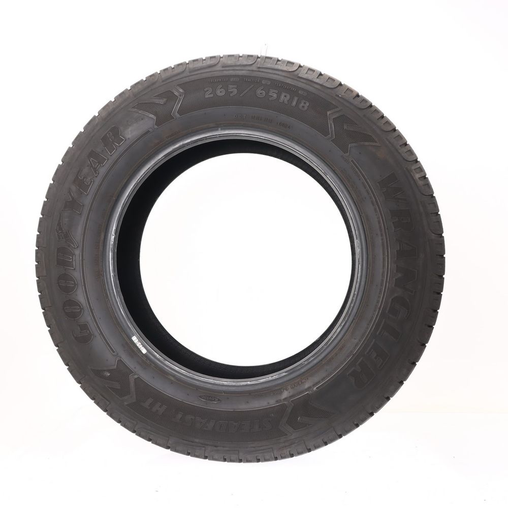 Set of (2) Used 265/65R18 Goodyear Wrangler Steadfast HT Kevlar 114T - 8.5-9/32 - Image 3