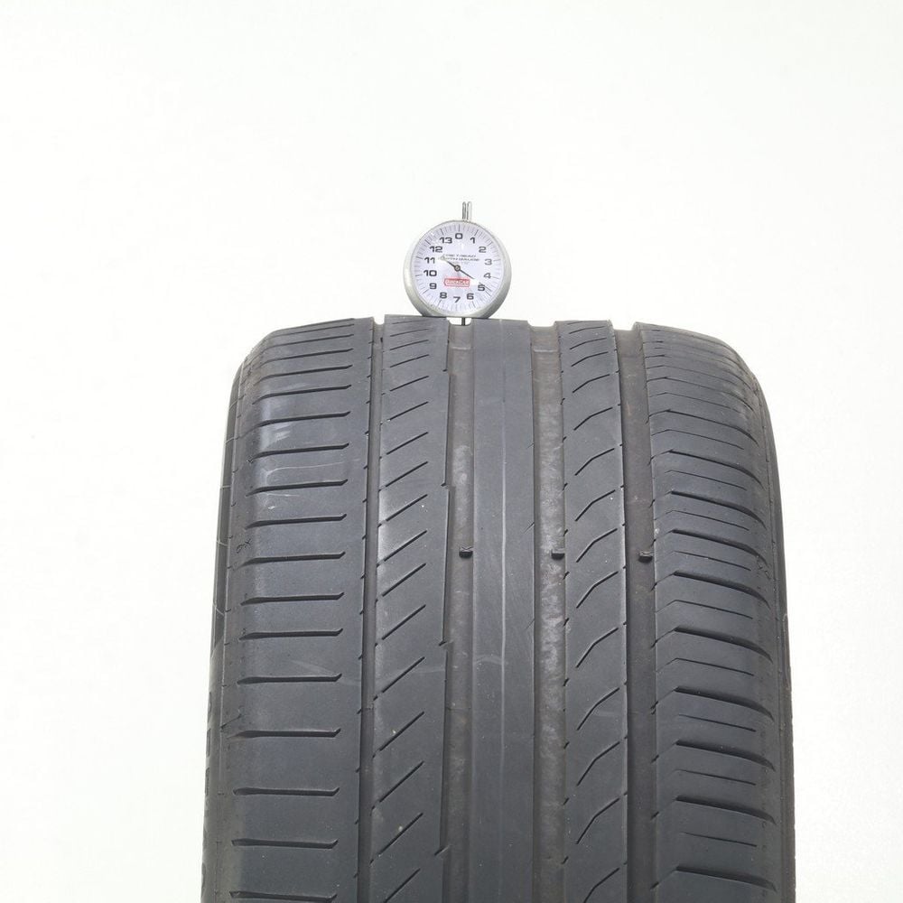 Set of (2) Used 255/40R21 Continental ContiSportContact 5 ContiSeal 102Y - 4.5-5/32 - Image 2