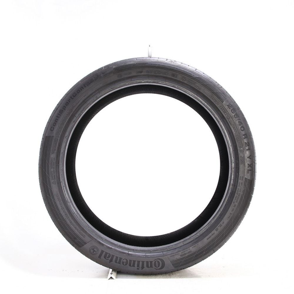 Set of (2) Used 255/40R21 Continental ContiSportContact 5 ContiSeal 102Y - 4.5-5/32 - Image 3