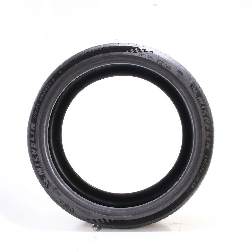 Set of (2) Used 315/30ZR22 Michelin Pilot Sport 4 S 107Y - 7.5-8.5/32 - Image 3