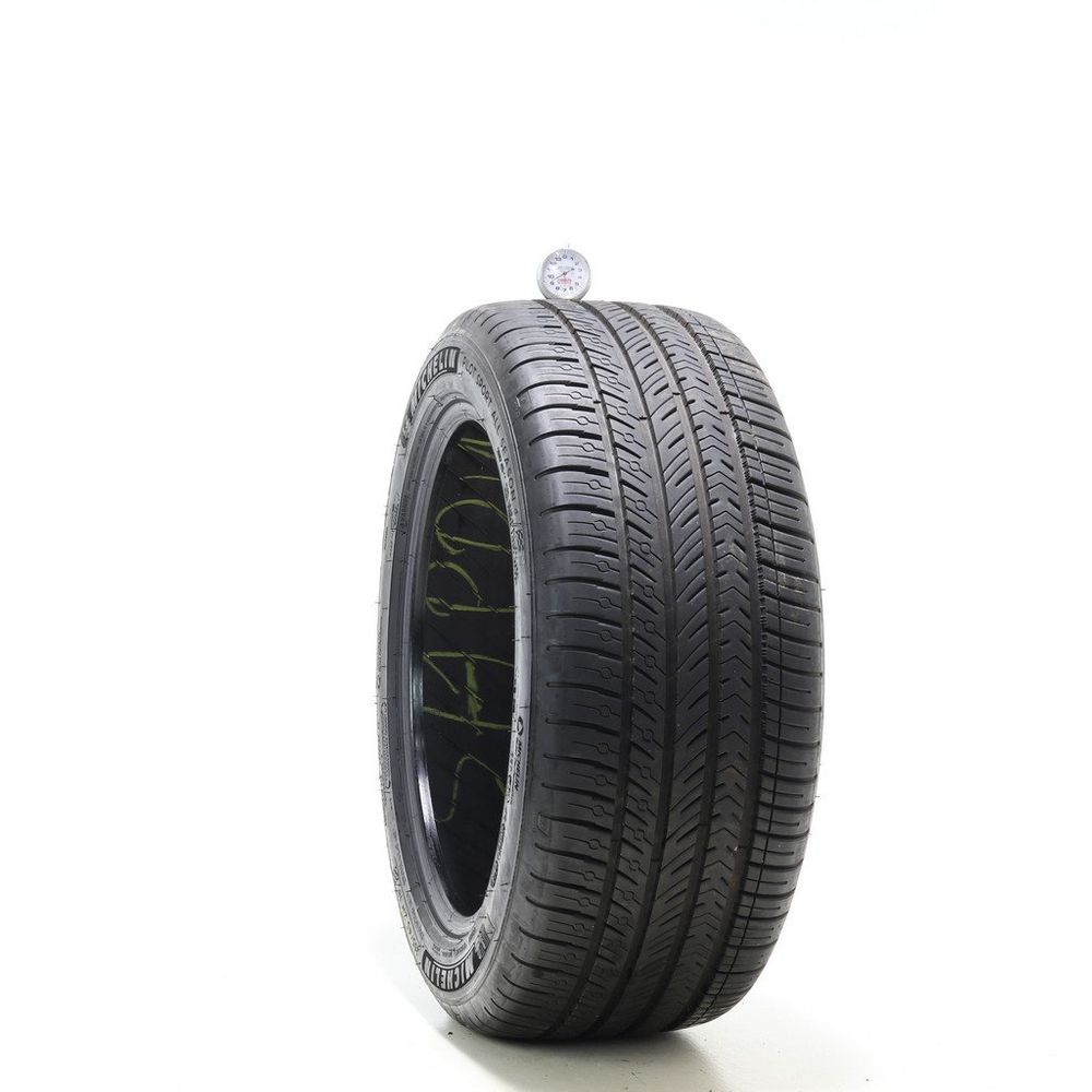 Set of (2) Used 265/45ZR18 Michelin Pilot Sport All Season 4 104Y - 9-9.5/32 - Image 1