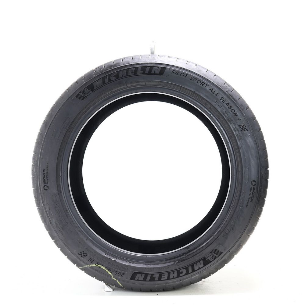 Set of (2) Used 265/45ZR18 Michelin Pilot Sport All Season 4 104Y - 9-9.5/32 - Image 3