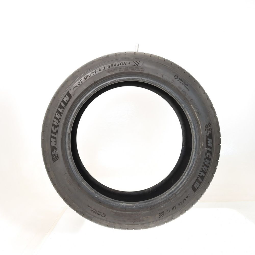 Set of (2) Used 265/45ZR18 Michelin Pilot Sport All Season 4 104Y - 9-9.5/32 - Image 6