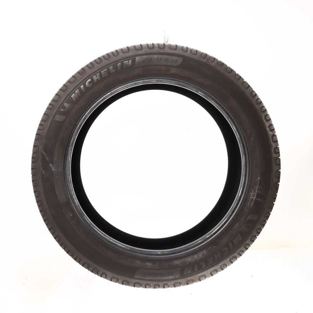 Set of (2) Used 235/55R20 Michelin Defender 2 102H - 8.5-9.5/32 - Image 3
