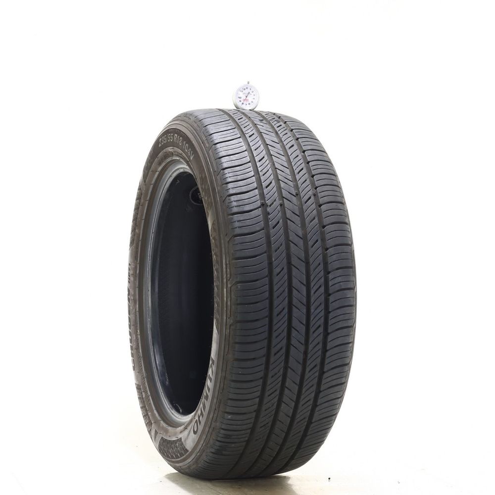 Set of (2) Used 235/55R18 Kumho Crugen HP71 104V - 8/32 - Image 1