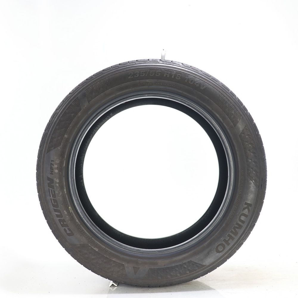 Set of (2) Used 235/55R18 Kumho Crugen HP71 104V - 8/32 - Image 3