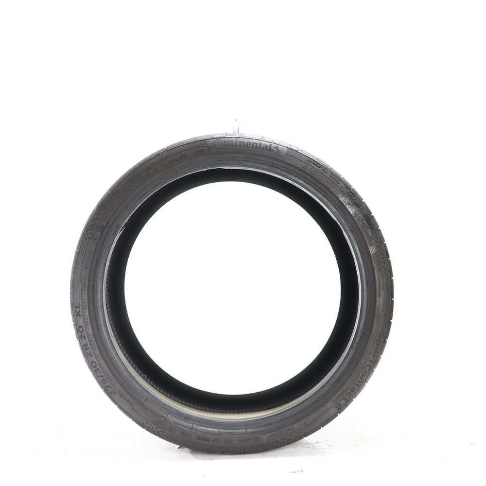 Set of (2) Used 275/30ZR20 Continental SportContact 6 AO ContiSilent 97Y - 5-6/32 - Image 3