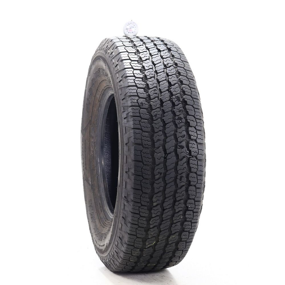 Set of (2) Used 265/70R16 Goodyear Wrangler All-Terrain Adventure Kevlar 112T - 8.5-9.5/32 - Image 4