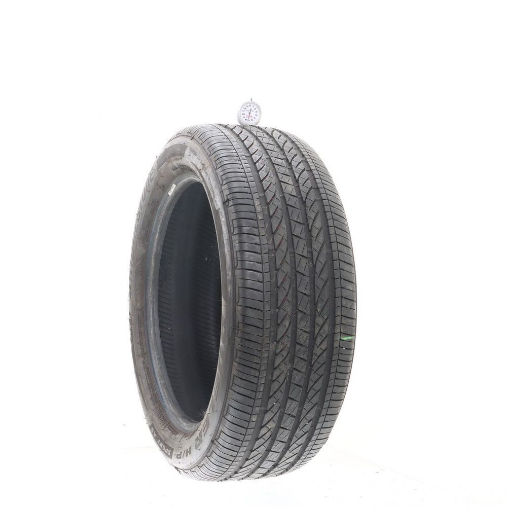 Set of (2) Used 245/50R19 Bridgestone Dueler H/P Sport AS RFT 105H - 7.5/32 - Image 1
