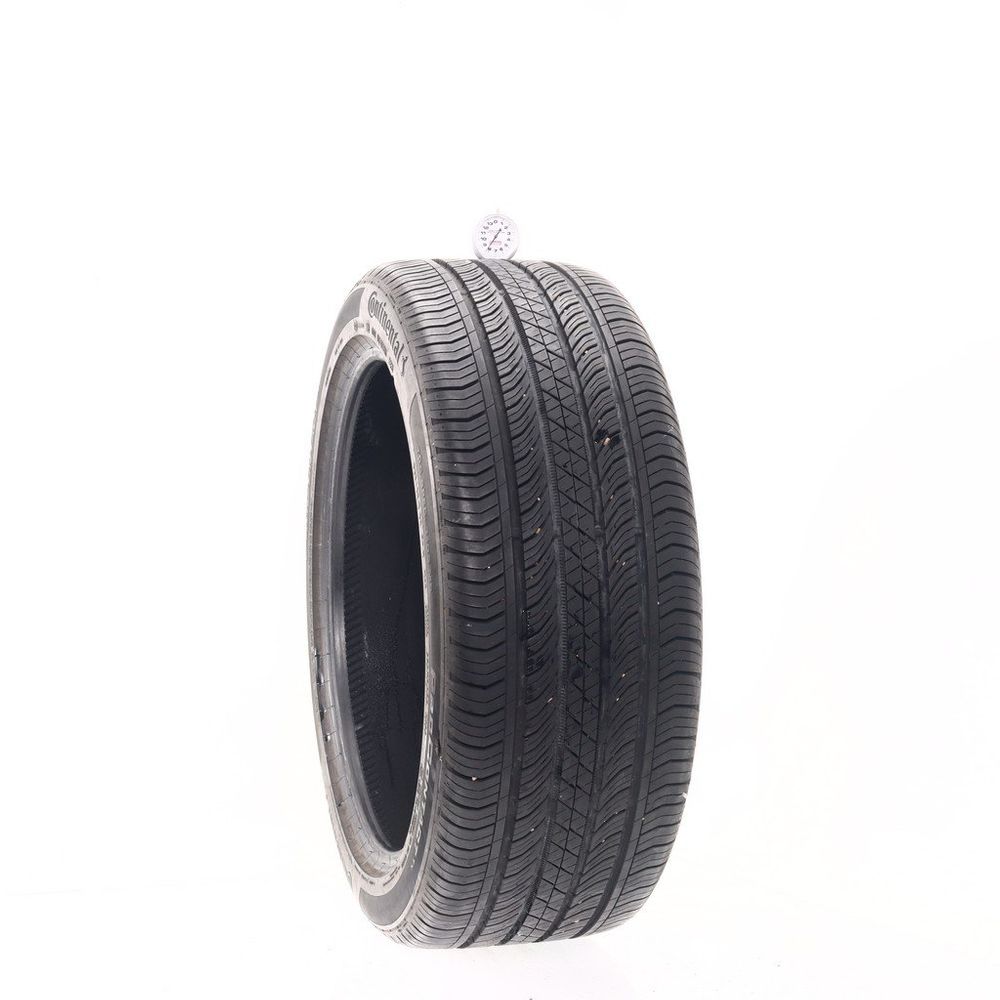 Set of (4) Used 245/45R20 Continental ProContact TX 99H - 8/32 - Image 1