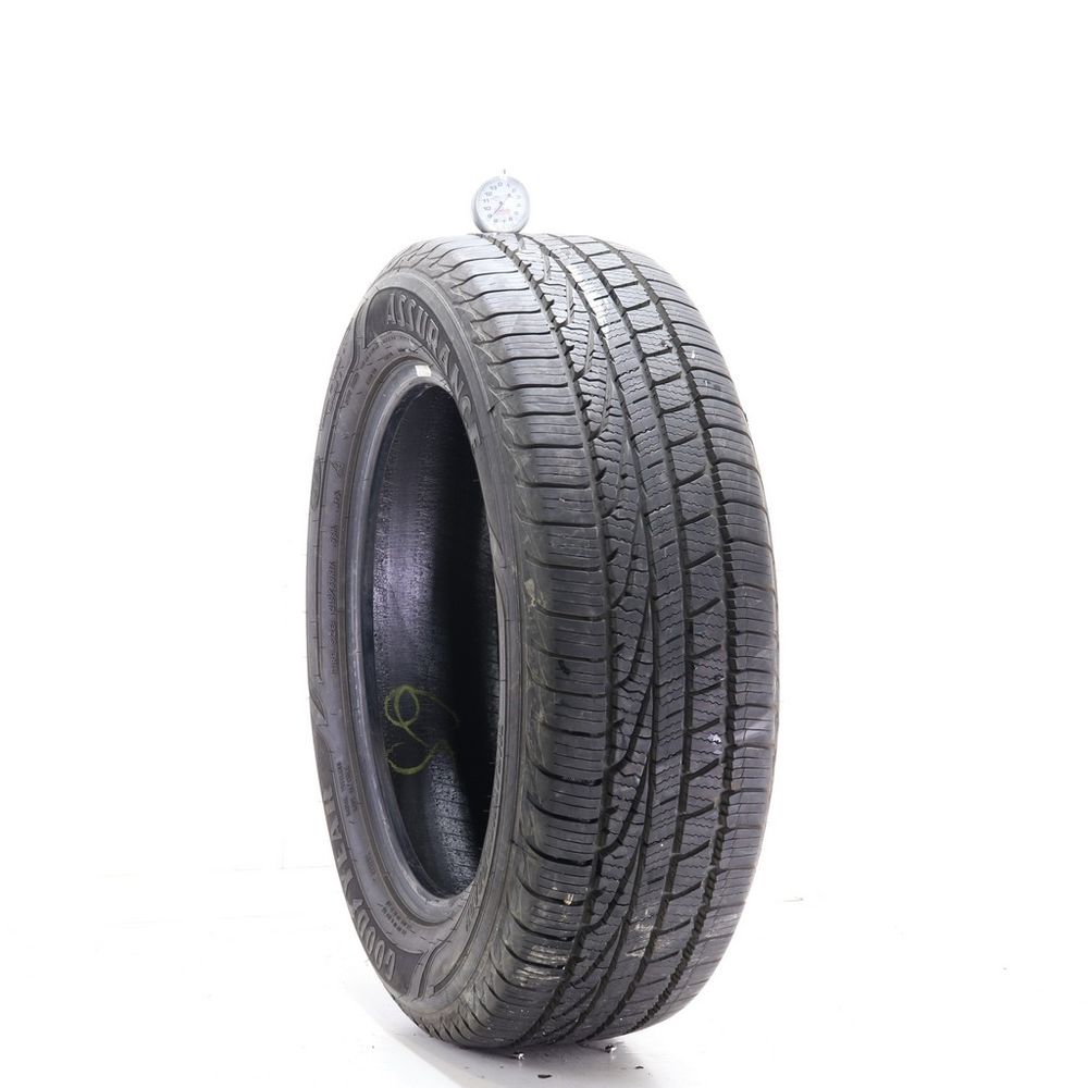 Used 215/60R17 Goodyear Assurance WeatherReady 96H - 7.5/32 - Image 1