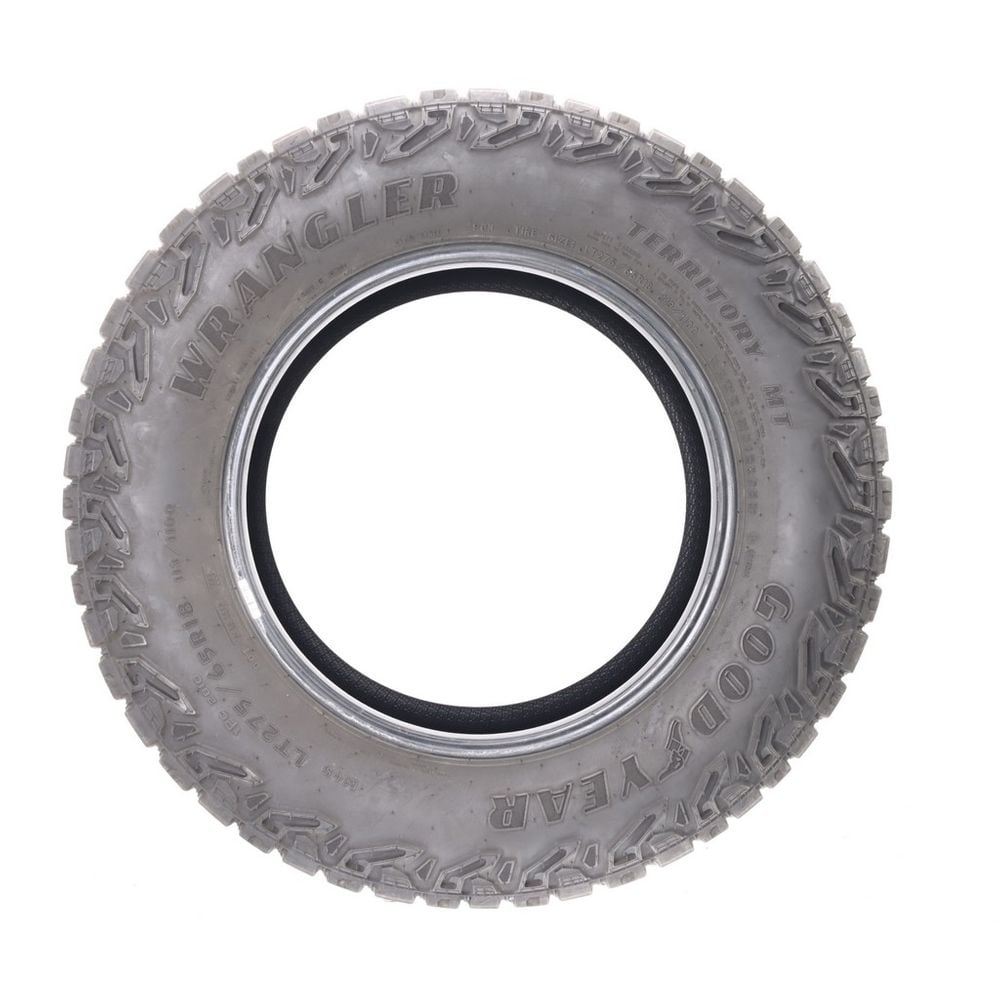 Set of (2) Used LT 275/65R18 Goodyear Wrangler Territory MT 113/110Q C - 10-10.5/32 - Image 6