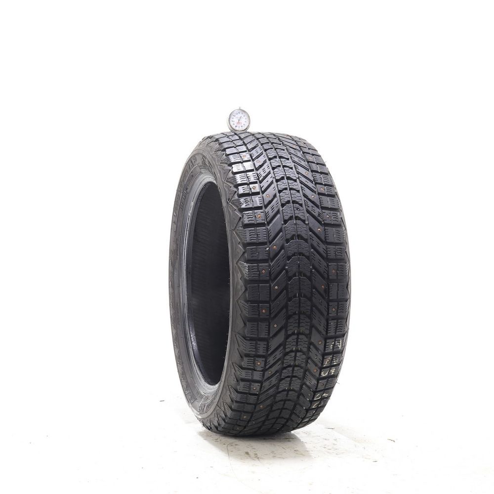 Used 225/50R17 Firestone Winterforce Studded 93S - 8/32 - Image 1