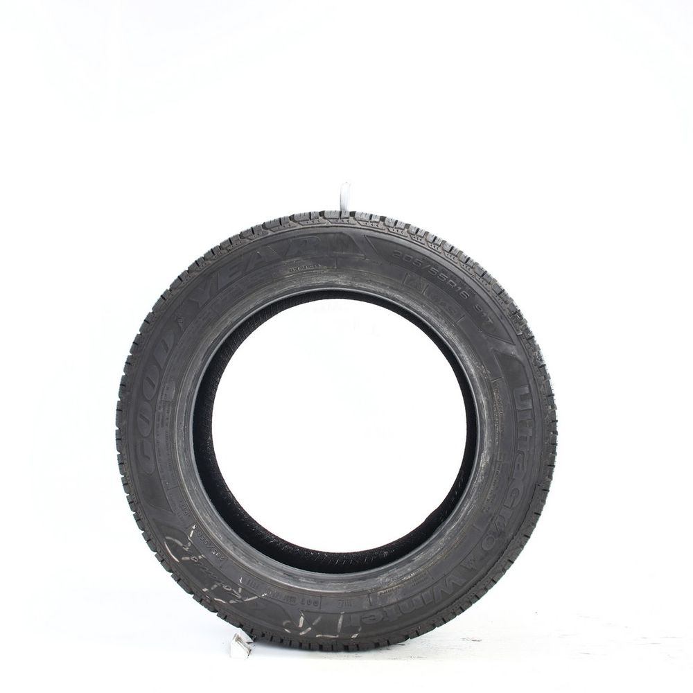 Set of (2) Used 205/55R16 Goodyear Ultra Grip Winter 91T - 11.5/32 - Image 3