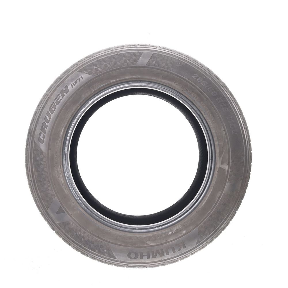 Used 265/60R18 Kumho Crugen HP71 110V - 6.5/32 - Image 3