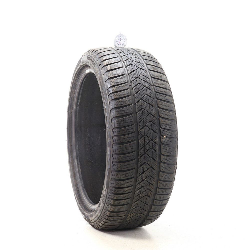 Used 245/40R19 Pirelli Winter Sottozero 3 MOE Run Flat 98V - 6.5/32 - Image 1