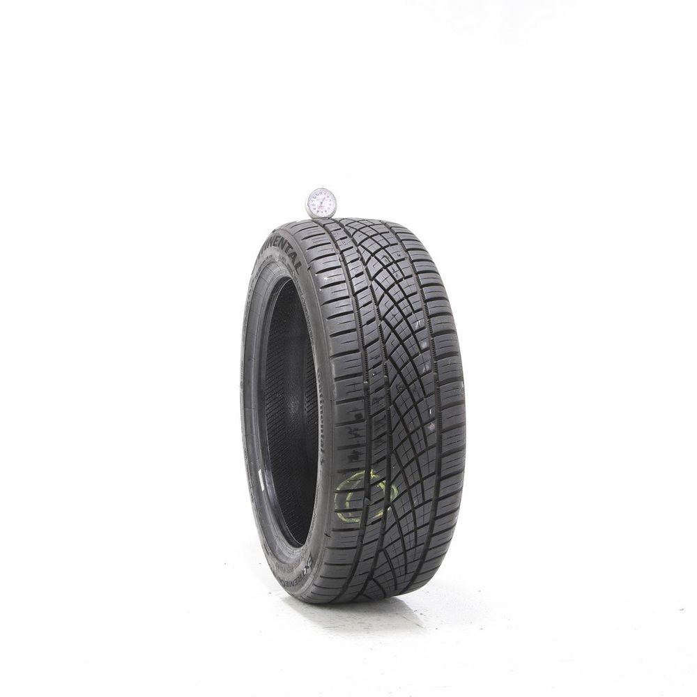 Set of (2) Used 215/45ZR17 Continental ExtremeContact DWS06 Plus 91W - 8-8.5/32 - Image 1