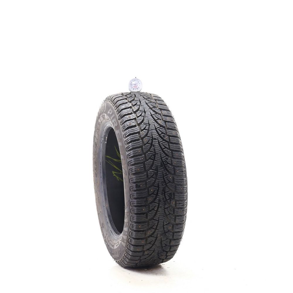 Set of (2) Used 195/60R15 Pirelli Winter Carving 88T - 11/32 - Image 1