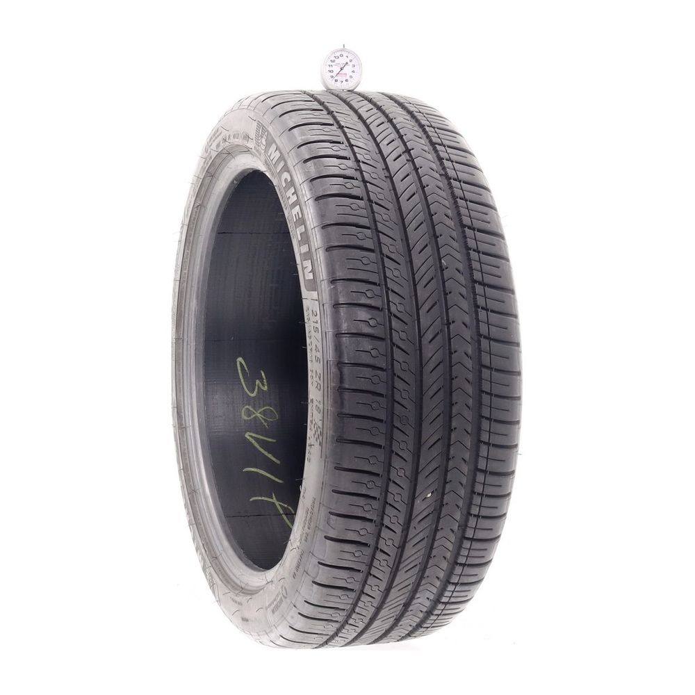 Set of (2) Used 215/45ZR18 Michelin Pilot Sport All Season 4 93Y - 7-8.5/32 - Image 4