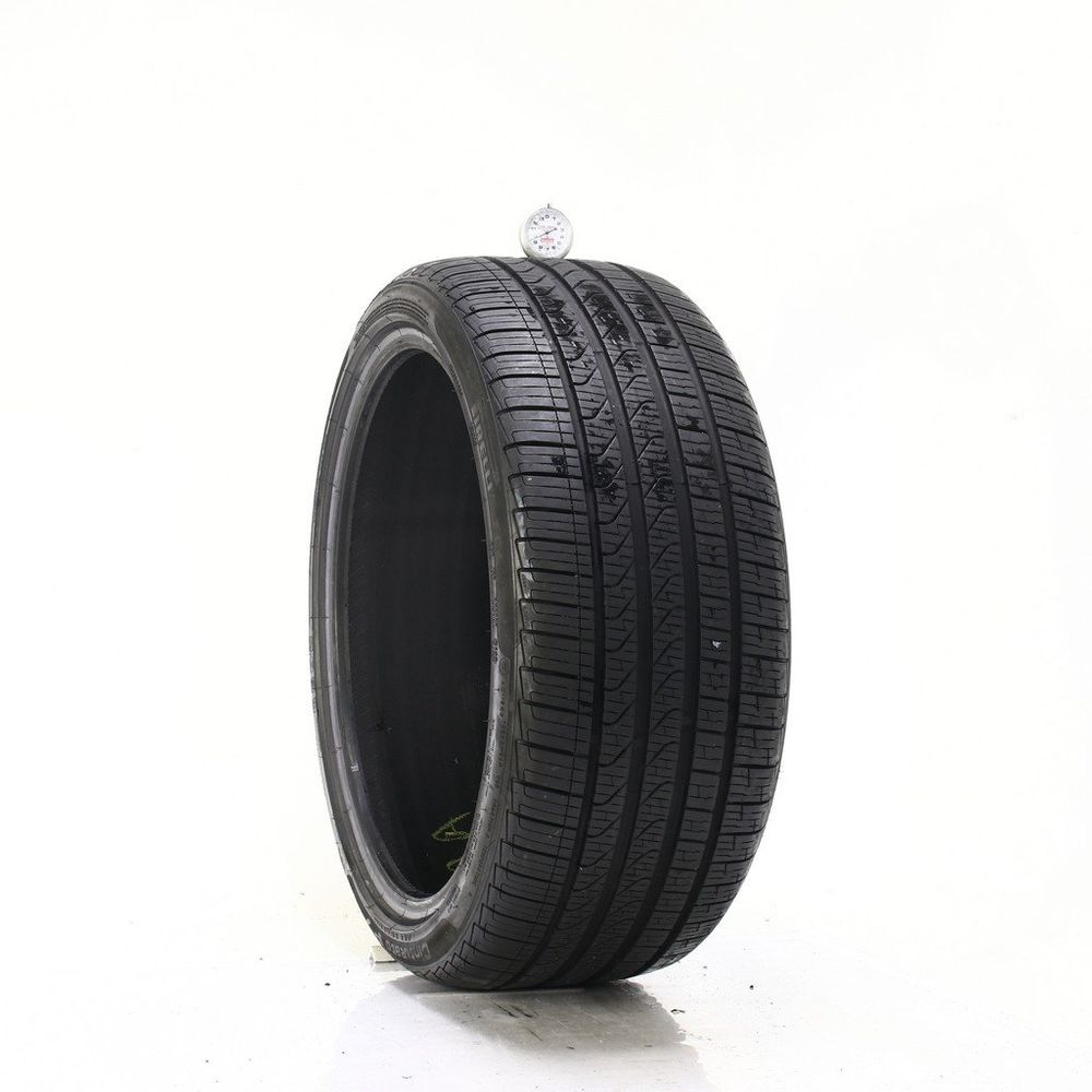 Set of (2) Used 255/35R20 Pirelli Cinturato P7 VOL 97V - 9.5-10/32 - Image 1