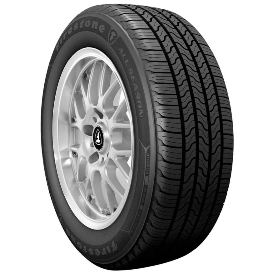 Set of (4) New P 225/50R17 Firestone All Season 94T - Image 1