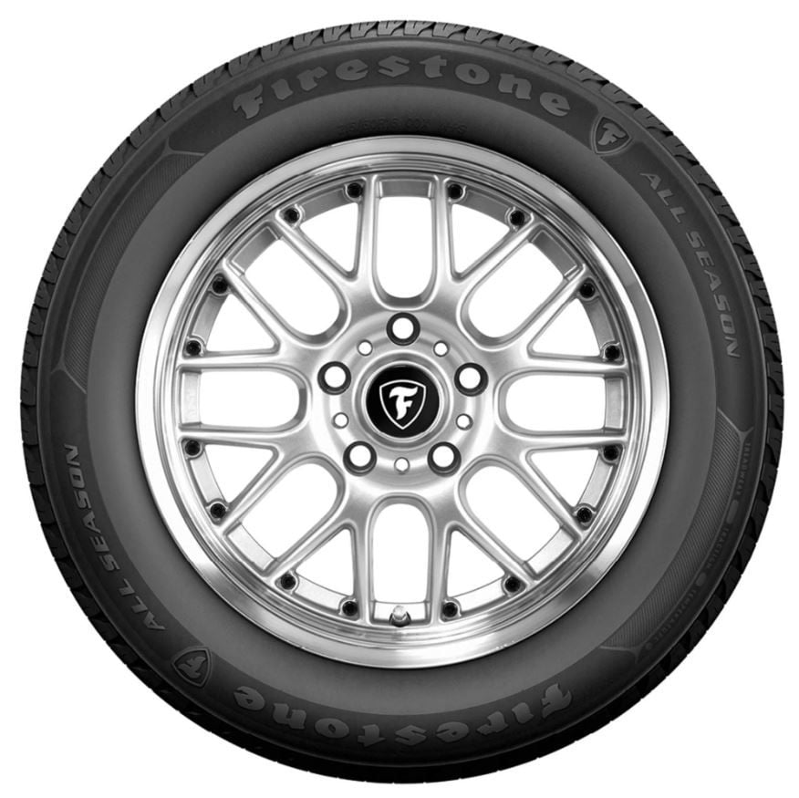 Set of (4) New P 225/50R17 Firestone All Season 94T - Image 2