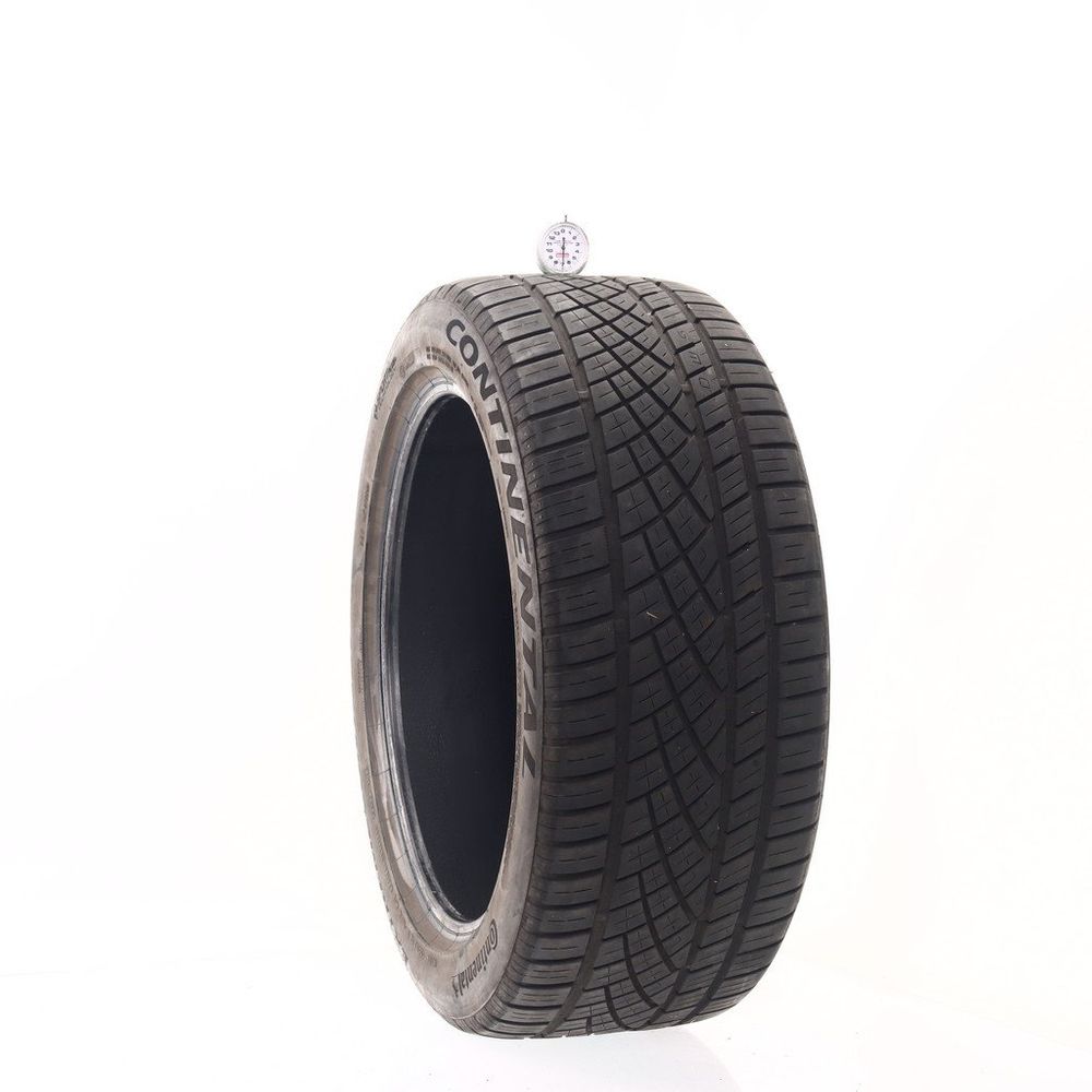 Set of (4) Used 255/45ZR19 Continental ExtremeContact DWS06 Plus 104W - 7/32 - Image 1