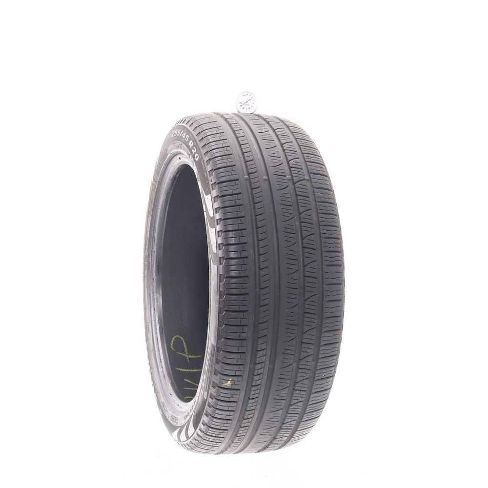 Set of (2) Used 255/45R20 Pirelli Scorpion Verde Run Flat AOE 101H - 9-10/32 - Image 1