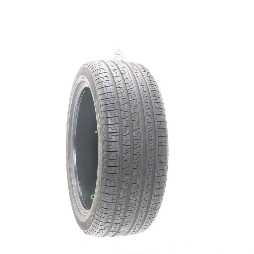 Set of (2) Used 255/45R20 Pirelli Scorpion Verde Run Flat AOE 101H - 9-10/32 - Image 4