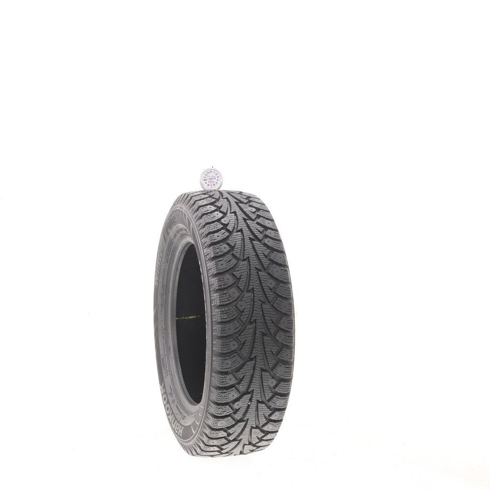Set of (2) Used 175/65R14 Hankook Winter i*Pike (W409) 82T - 10-10.5/32 - Image 1