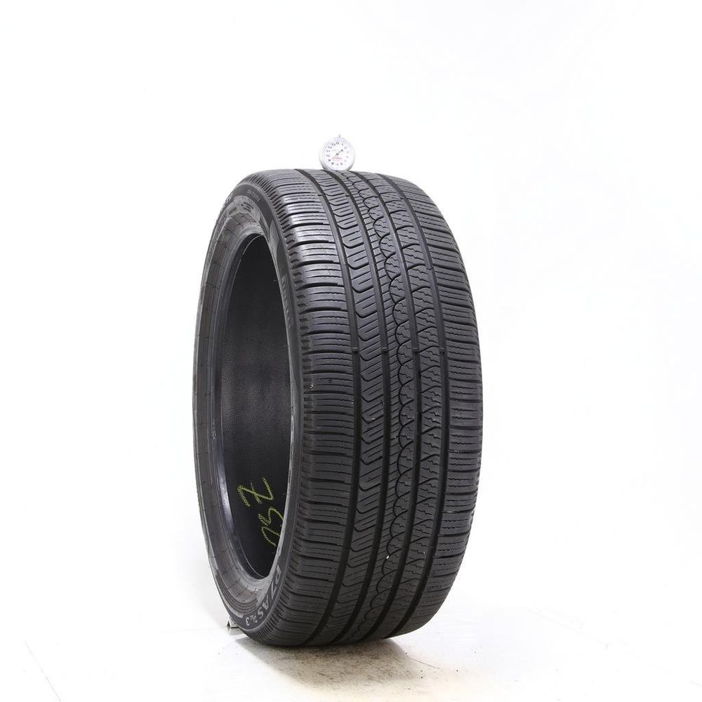 Set of (2) Used 245/40R19 Pirelli P7 AS Plus 3 98V - 8.5-9.5/32 - Image 1