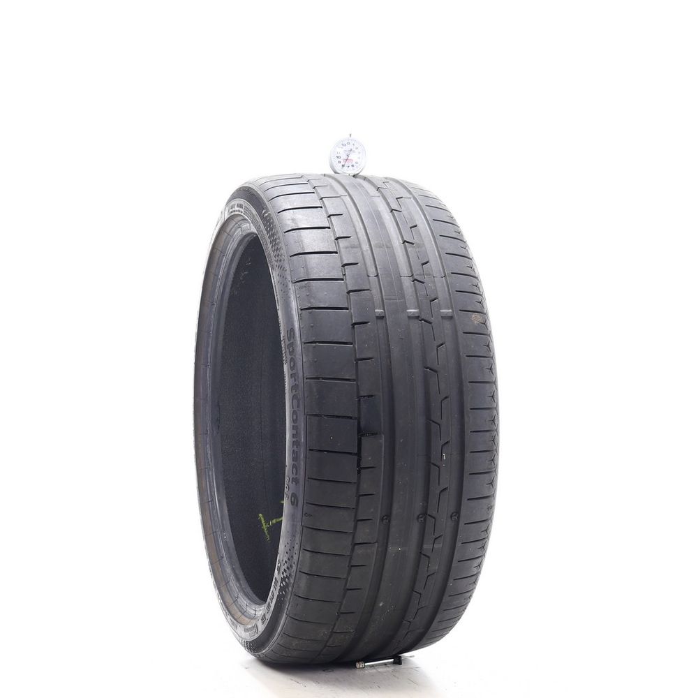 Used 245/35R19 Continental SportContact 6 R02 93Y - 8/32 - Image 1