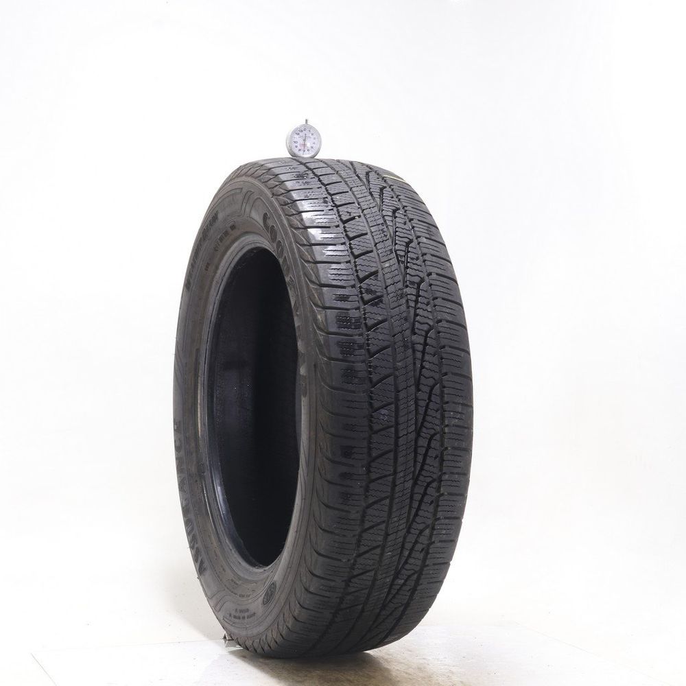 Set of (4) Used 225/60R18 Goodyear Assurance WeatherReady 100H - 7-8.5/32 - Image 1