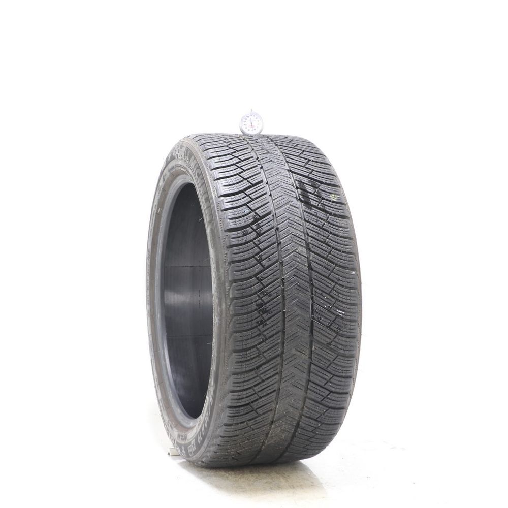Set of (2) Used 265/40R19 Michelin Pilot Alpin PA4 NO 98V - 6.5-7.5/32 - Image 1