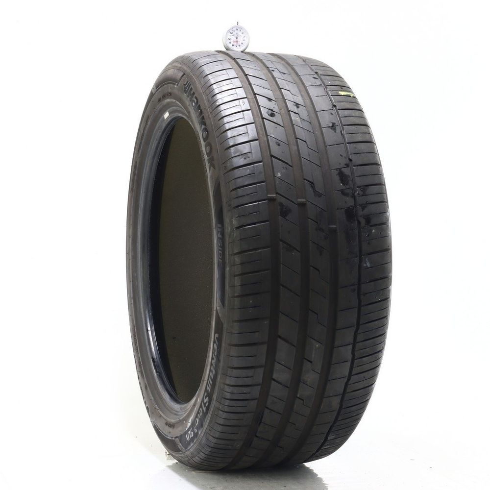 Set of (2) Used 285/45R21 Hankook Ventus S1 evo3 SUV AO Sound Absorber 113Y - 6.5/32 - Image 1