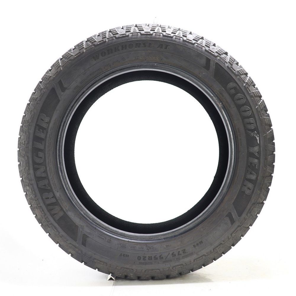Set of (2) Used 275/55R20 Goodyear Wrangler Workhorse AT 113T - 9.5-11/32 - Image 3