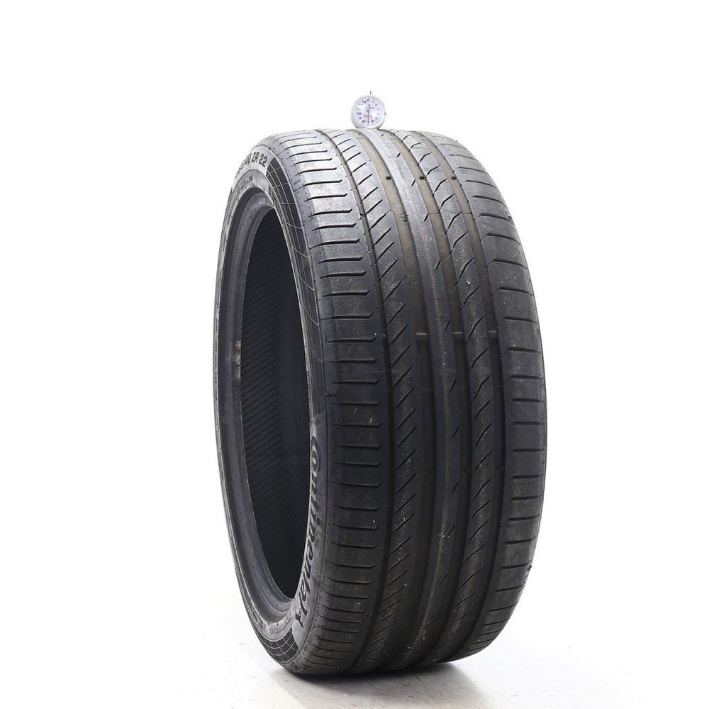 Used 285/40ZR22 Continental ContiSportContact 5P MO 106Y - 7/32 - Image 1