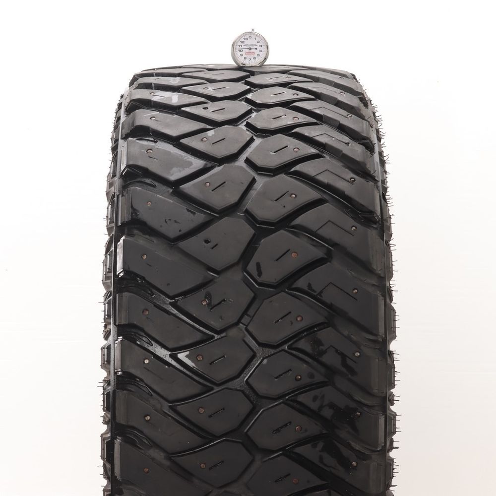 Used LT 37X13.5R22 Maxxis Razr MT Studded 123Q E - 10/32 - Image 2