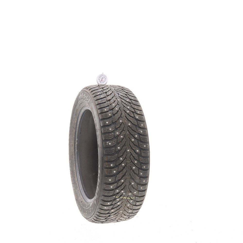 Set of (2) Used 205/55R16 Nokian Hakkapeliitta 9 Studded 94T - 8-8.5/32 - Image 1