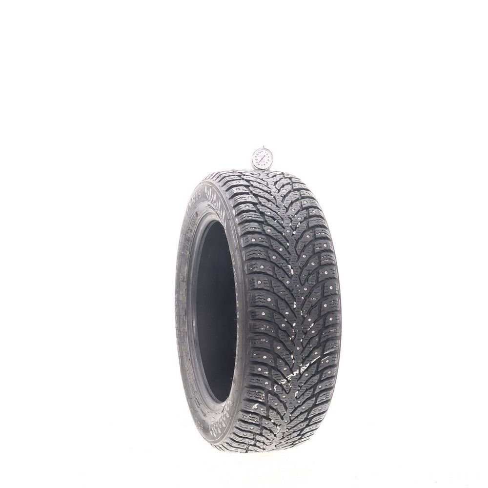 Set of (2) Used 205/55R16 Nokian Hakkapeliitta 9 Studded 94T - 8-8.5/32 - Image 4