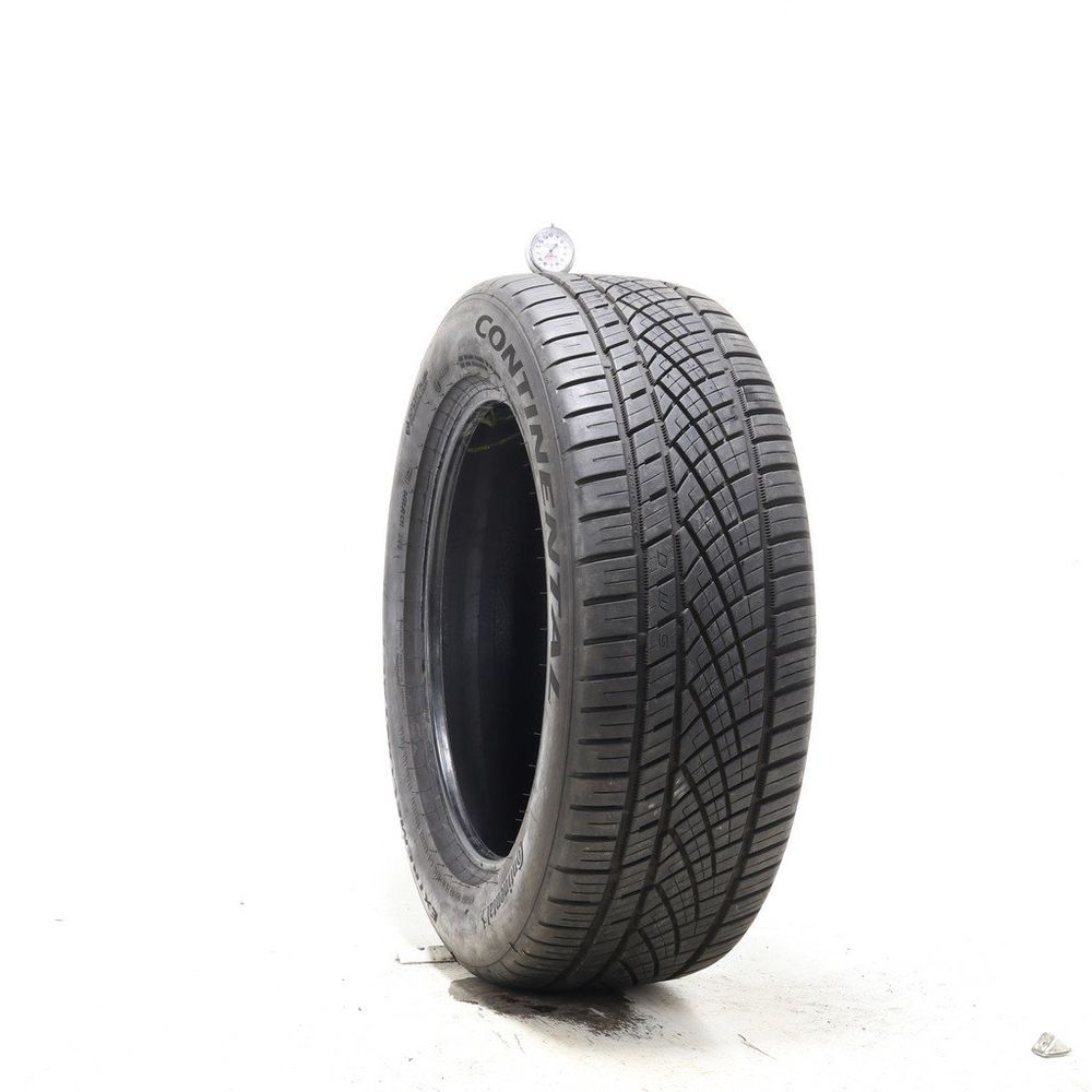 Set of (2) Used 245/55ZR18 Continental ExtremeContact DWS06 Plus 103W - 8.5-10/32 - Image 1