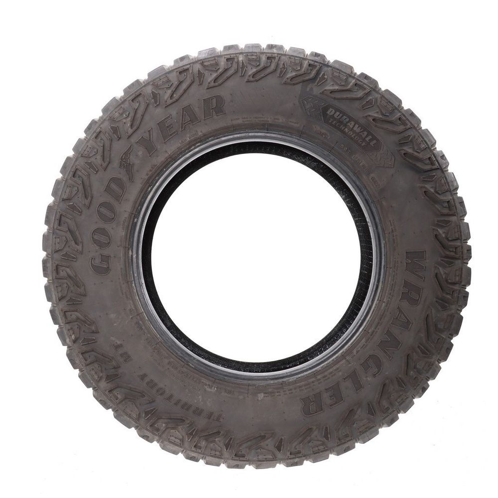 Used LT 275/70R18 Goodyear Wrangler Territory MT 115/112Q E - 9/32 - Image 3