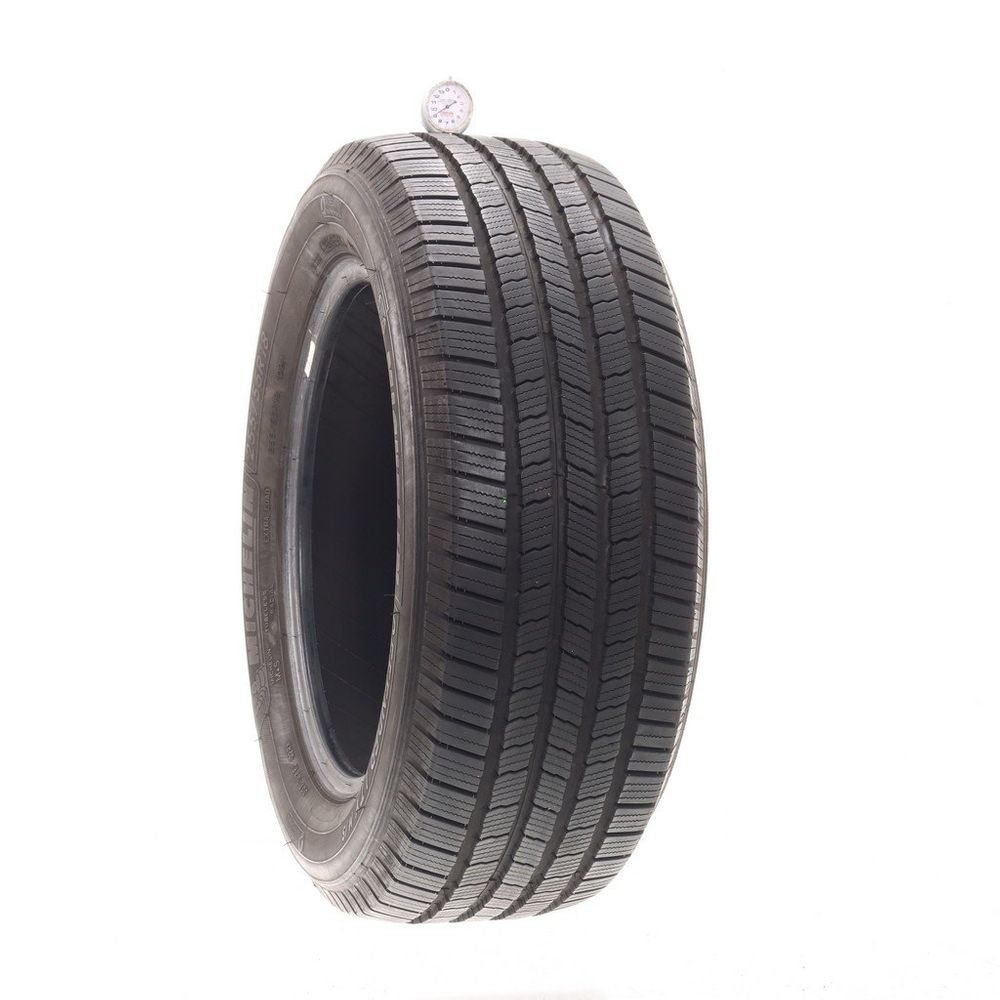 Set of (2) Used 255/55R18 Michelin Defender LTX M/S 109H - 9-10.5/32 - Image 1