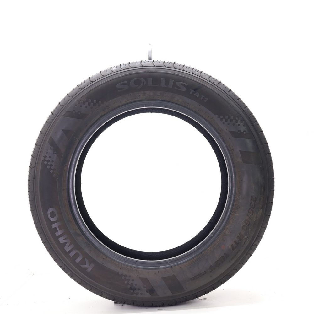 Set of (2) Used 235/60R17 Kumho Solus TA11 102T - 9.5-10.5/32 - Image 3