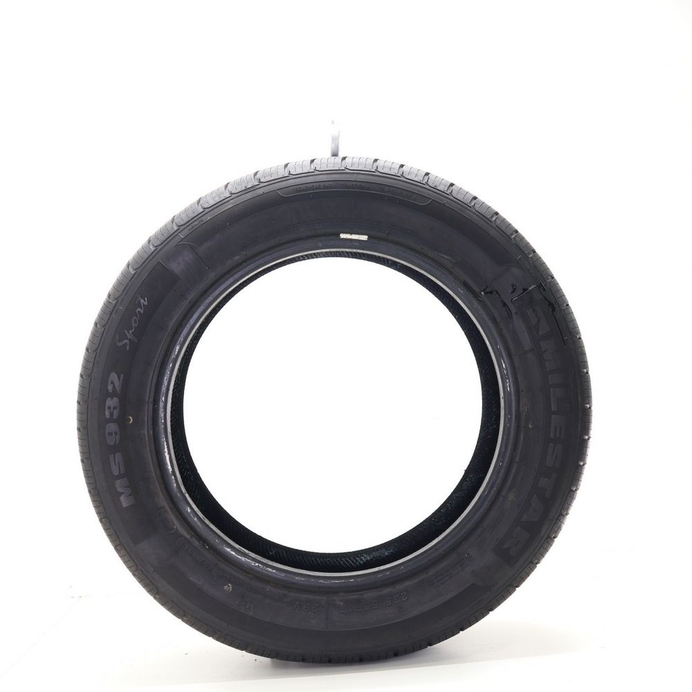 Set of (2) Used 235/55R17 Milestar MS932 Sport 99V - 7.5-9/32 - Image 3