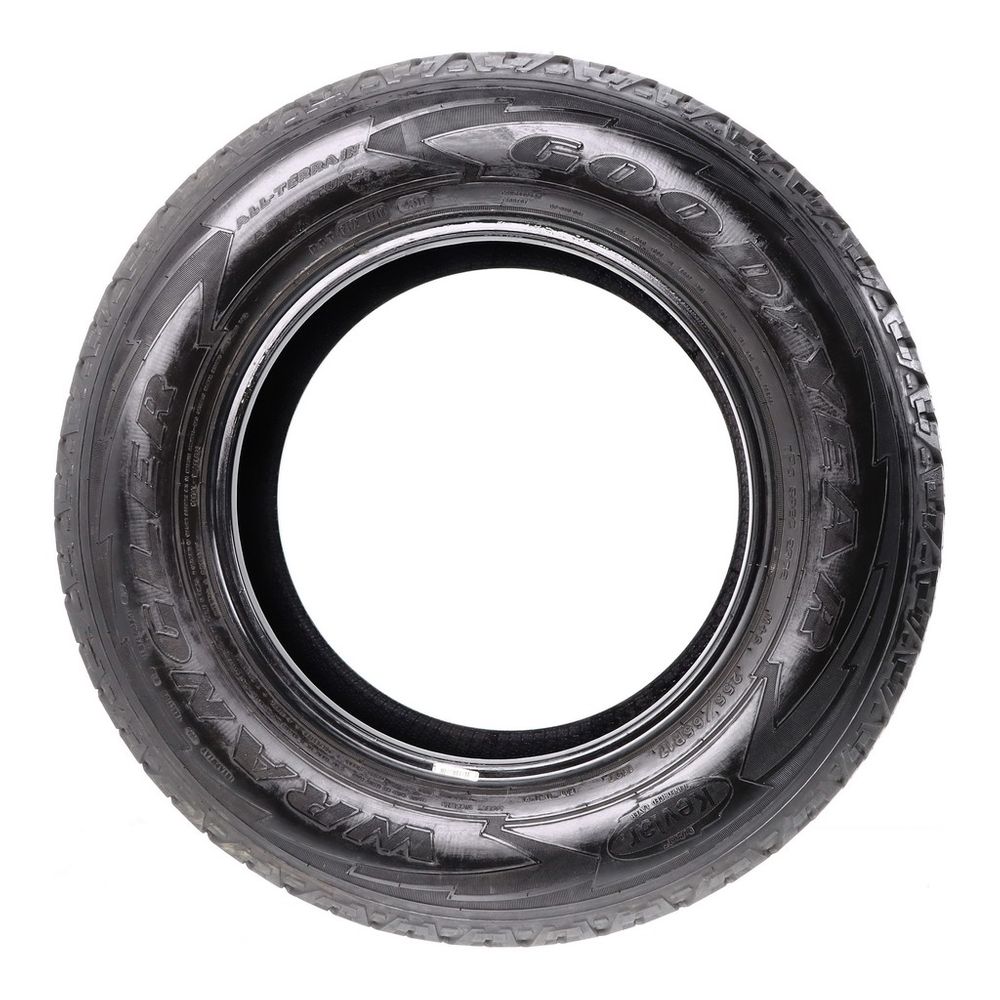 Set of (4) Used 255/65R17 Goodyear Wrangler All-Terrain Adventure Kevlar 110T - 6-6.5/32 - Image 6