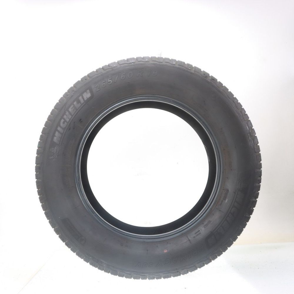 Set of (2) Used 265/60R18 Michelin Primacy Suv 110H - 9.5-10/32 - Image 3
