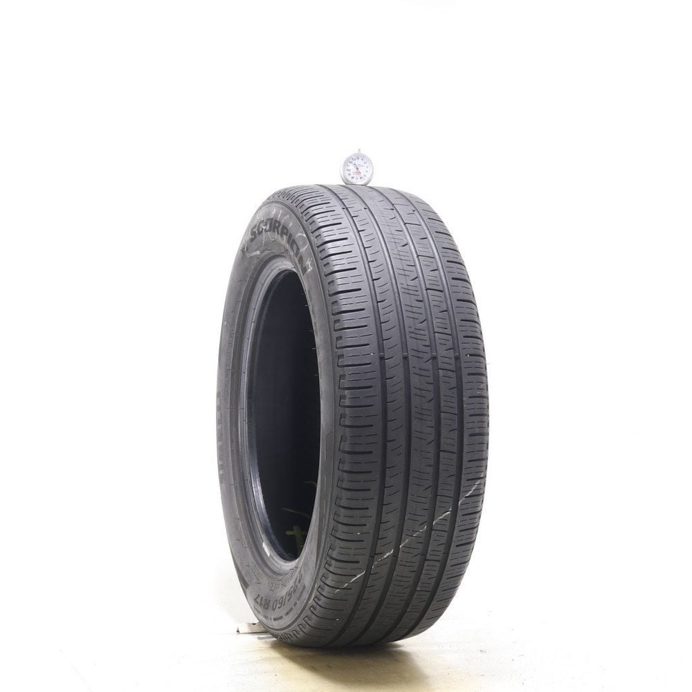 Set of (2) Used 225/60R17 Pirelli Scorpion Strada 99T - 5.5-6.5/32 - Image 1