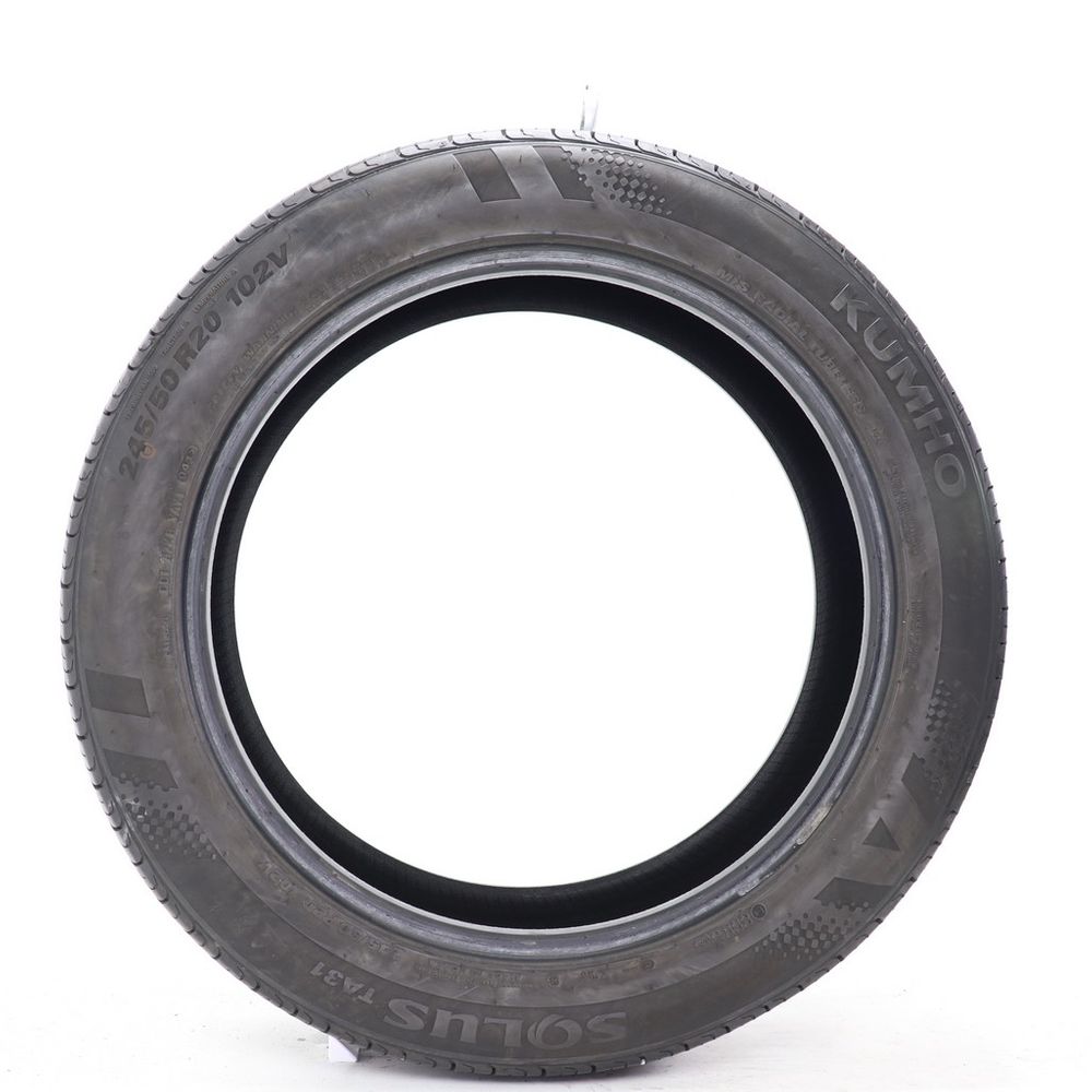 Set of (4) Used 245/50R20 Kumho Solus TA31 102V - 6.5-8/32 - Image 3