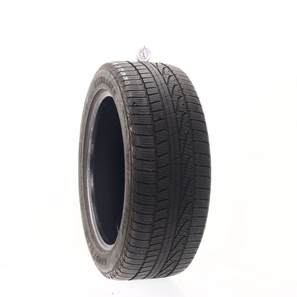 Set of (2) Used 255/50R20 Goodyear Assurance WeatherReady 109V - 6/32 - Image 1